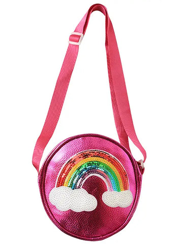 Sparkle Sisters Sequin Rainbow Purse